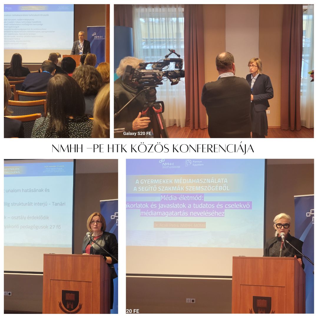 A gyermekek médiahasználata a segítő szakmák szemszögéből konferencia zajlott tegnap Egyetemünkön