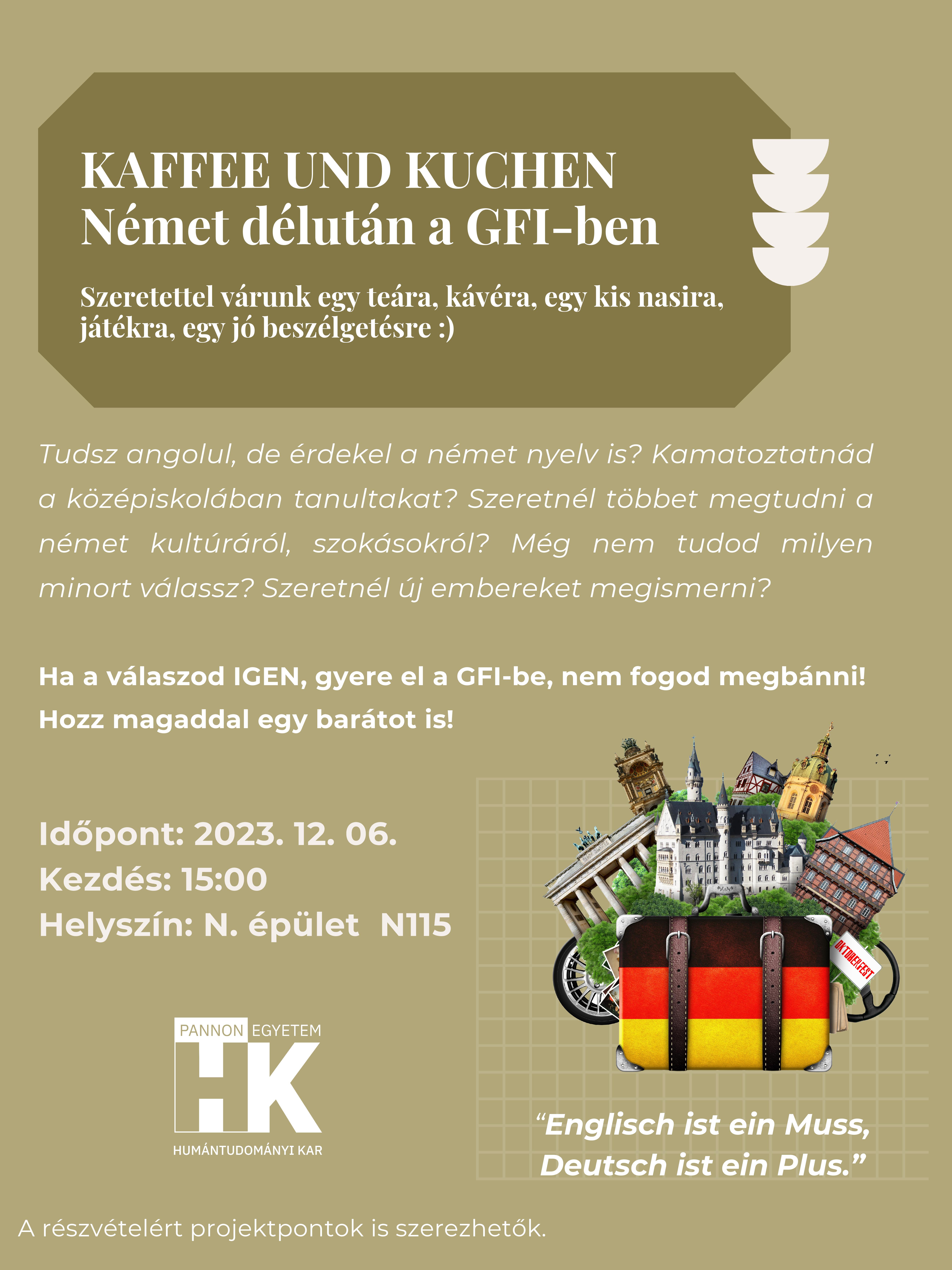 Német délután a GFI-ben