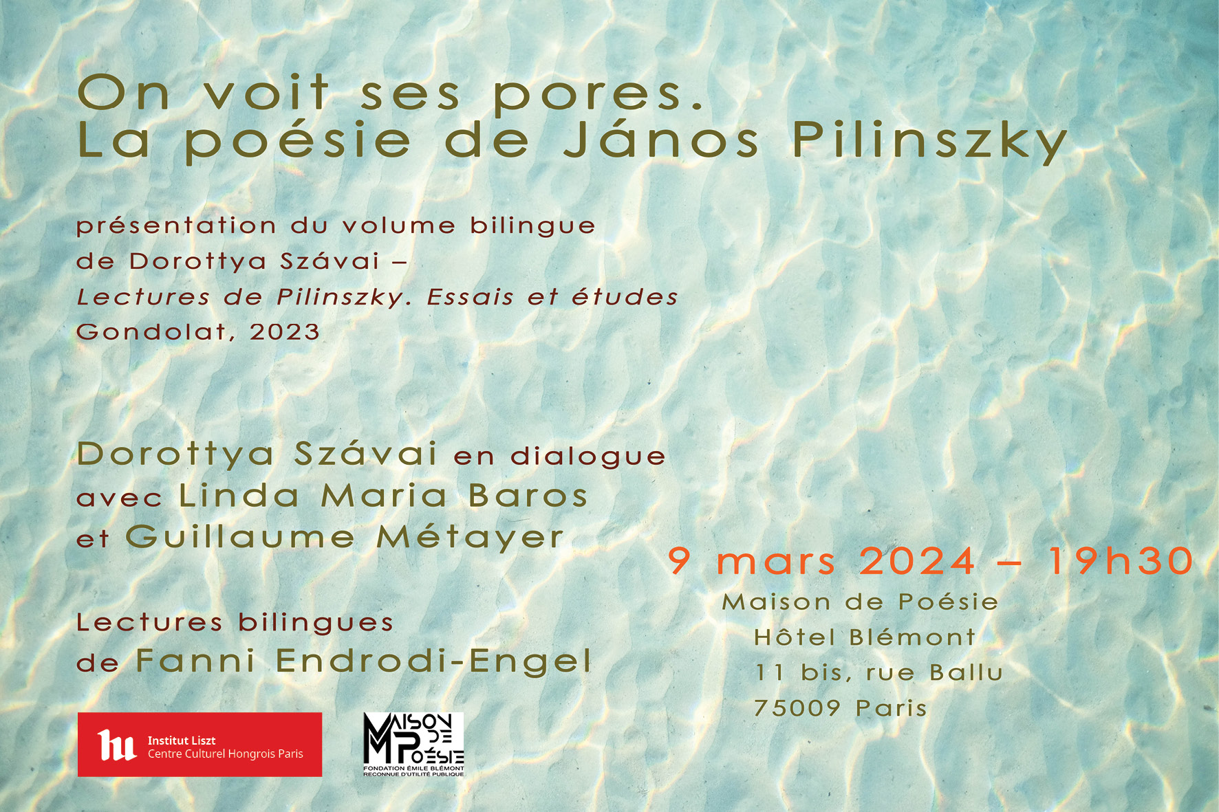 Dr. Szávai Dorottyának lesz könyvbemutatója Párizsban